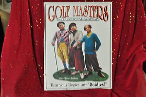 THREE STOOGES Golf Masters "Bogies Into Boidies" TIN SIGN Golf Poster TV Print