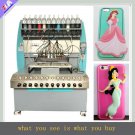 pretty silicone cartoon image phone case making machine