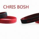 NEW *NBA**MIAMI HEAT CHRIS BOSH* BASKETBALL STAR  ID WRIST BANDS BRACELET