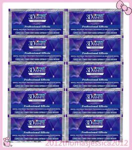 CREST3D White Luxe Professional Effects White Teeth Whitening 10pouches 20strips