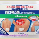 Salonsip (14cm x 10cm - big) 12 gel patches - Salonpas (New!)