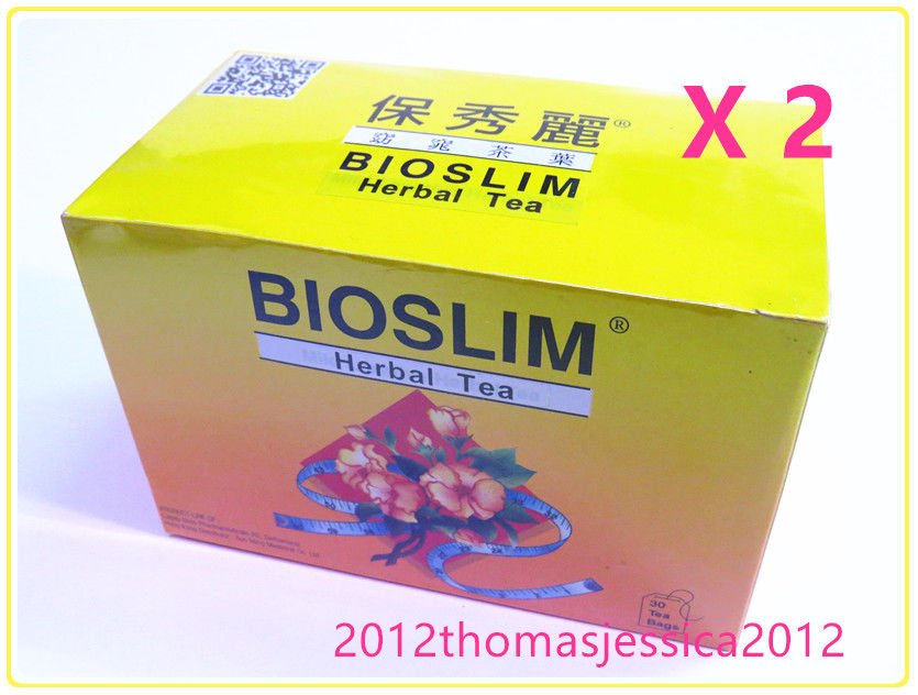 New!!! Bioslim Tea X 2 - Bio Slim Herbal Tea Bags 30's