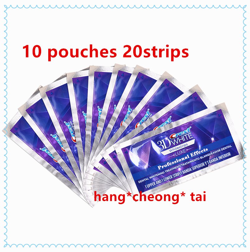 Crest3D White White strips Professional Effects 10 Pouches