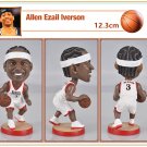 New!! Philadelphia 76ers #3 Allen Ezail Iverson Bobblehead Figure 12.3cm Tall