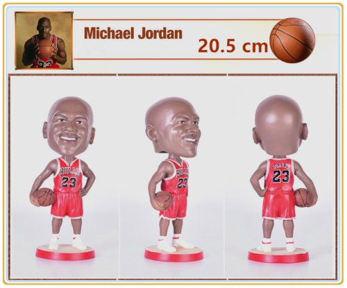 Chicago Bulls MVP #23 Michael Jordan Bobblehead Figure 20.5cmTall