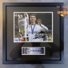 Cristiano Ronaldo's signature replica photo frame framing jersey