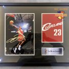 James Signature Reproduction Photo Frame Frame Jersey Decoration Poster Gift Hanging Painting NBA