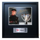 Faker signature replica photo frame mounted jersey T1 team
