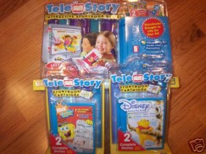 TELESTORY INTERACTIVE STORYBOOK SYSTEM VALUE PACK NEW!