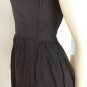 Casual Chic Black Dress by Cotton Express Size M Semi-Shirt Cap Sleeve A-line Above Knee
