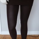 Brown Legging Skirt Tummy Slimming Spandex Stretch Tight One Size Fits All