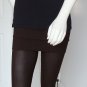 Brown Legging Skirt Tummy Slimming Spandex Stretch Tight One Size Fits All