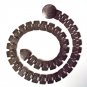 VINTAGE Sarah Coventry Metal Belt | Signed | Fashion 1965-76 Hippie, Dark Silver