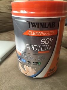Clean Series Soy Protein Isolate, Twinlab, 535 gram VEGAN SUGAR FREE 1.18 lbs