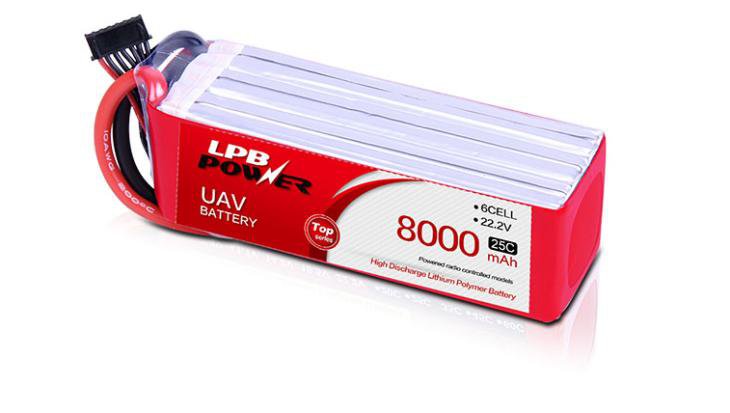 LPB 8000MAH 22.2V 25C UAV BATTERY
