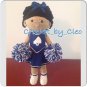 Crocheted Doll (Cheerleader)