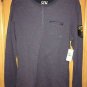 Fox Racing - New - "Last Call" L/S Knit Henley - Heather Blue - Size L
