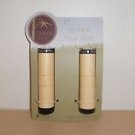 Organic Bikes Bamboo Locking Grips with BLACK caps - NEW