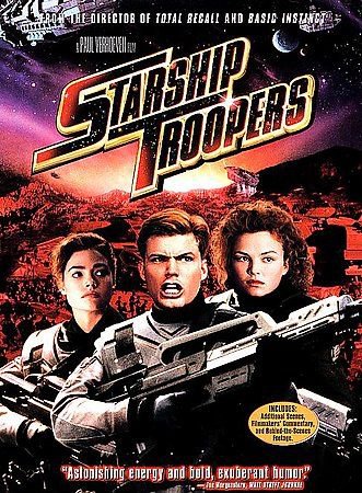 Starship Troopers (DVD, 1998, Keep Case; Multiple Formats; Closed Caption)