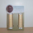 Organic Bikes Bamboo Locking Grips with WHITE caps - NEW