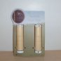 Organic Bikes Bamboo Locking Grips with WHITE caps - NEW