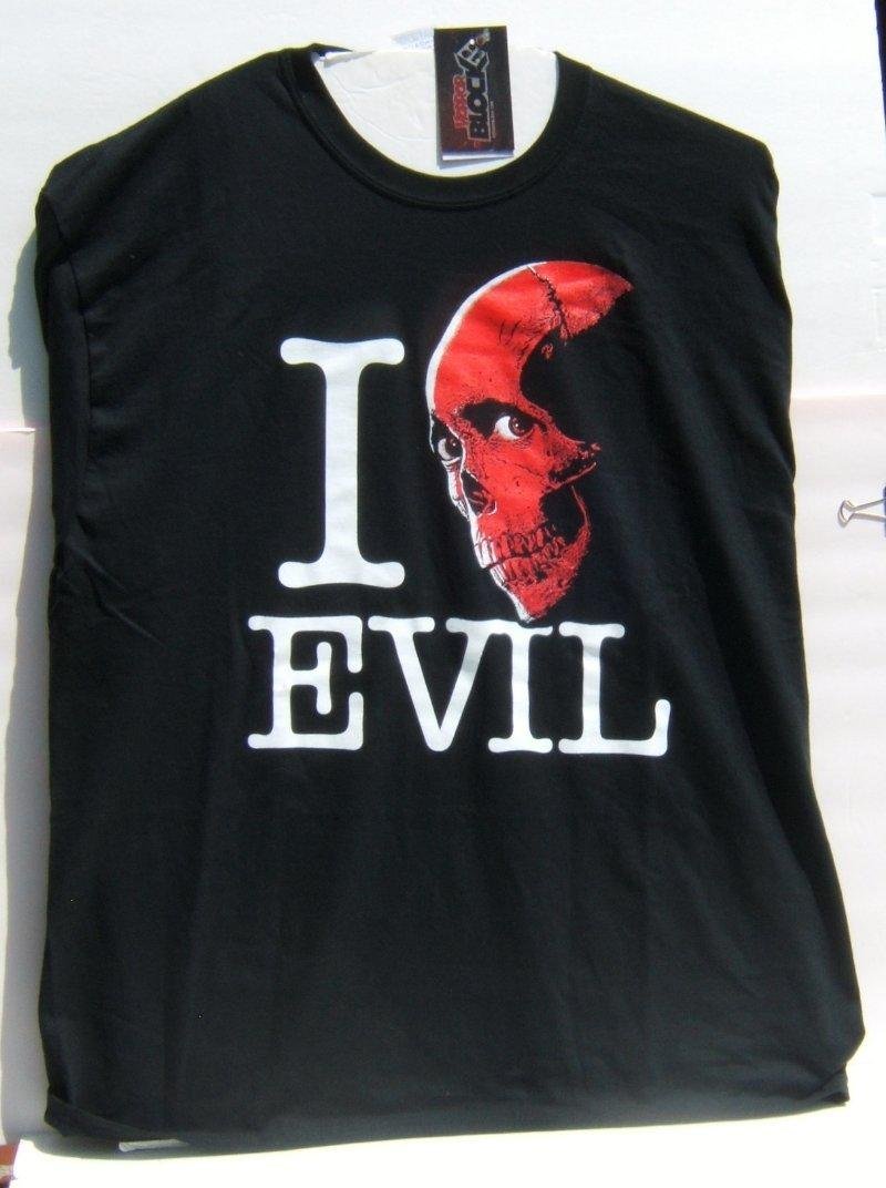 Evil Dead I Love Evil Short Sleeve T-Shirt  X-Large Size Horror Block New