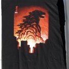 SDCC 2015 Loot Crate Exclusive Godzilla Short Sleeved Black Large Size T-Shirt