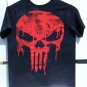 Marvel Blood Red Punisher Logo Medium Size T-Shirt Brand New 100 % Cotton