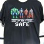Marvel Avengers Keepin' The Streets Safe Short Sleeve 100% Cotton T-Shirt XL NEW