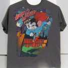 Terrytoons Mighty Mouse Pre-owned Short Sleeve T-Shirt Large Size 100% Cotton