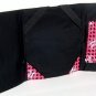 Pink Skull Design Custom Made Apple iPad Folio Cover Case W/Velco Snap Brand New
