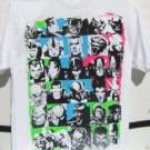 Marvel Universe Heroes & Villains Short Sleeve 100% Cotton T-Shirt Large NEW
