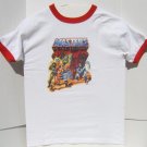 Pre-Owned Masters Of The Universe Short Sleeve Red Lined Medium T- Shirt