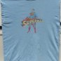 DC Vintage Pre-owned Classic Superman Stance Medium Size T-Shirt 100 % Cotton