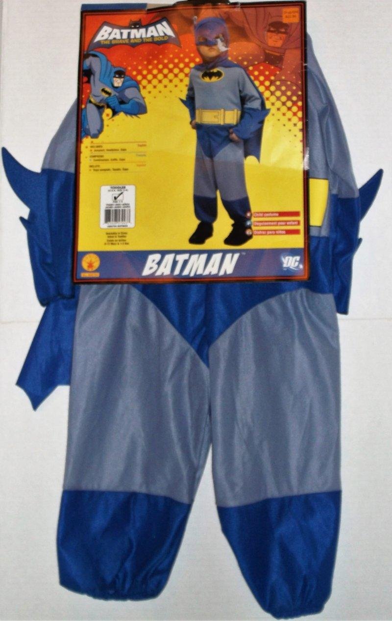 DC Comics Batman The Brave And The Bold Toddler 1-2 Years Halloween Costume