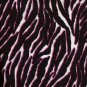 Pink Zebra Design Custom Made Apple iPad Folio Cover Case W/Velco Snap Brand New