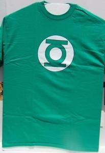 DC Green Lantern Small Logo Large Size T-Shirt Brand New 100% Cotton Preshrunk