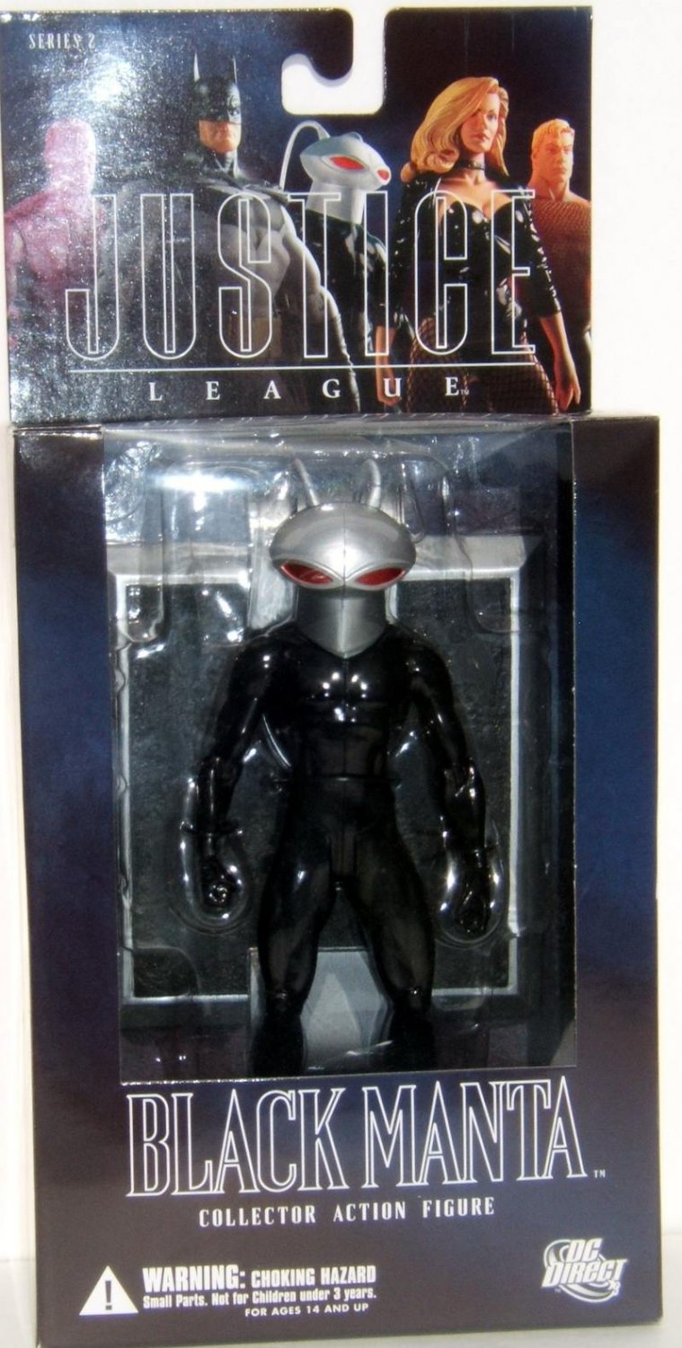 DC Direct Alex Ross Justice League Black Manta Series 2 MOC Action Figure