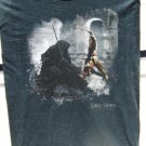 Pre-Owned LOTR Fellowship Of The Rings Short Sleeve Graphic T-Shirt Medium Size
