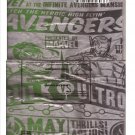 Marvel Collector Corps The Hulk vs Ultron Movie Short Sleeve T-Shirt Large Size