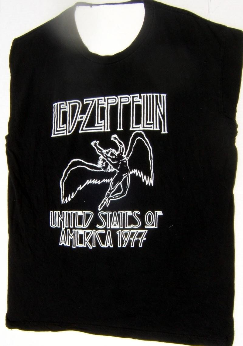 Vintage Pre-owned Led Zeppelin United States Of America 1977 Large Music T-Shirt