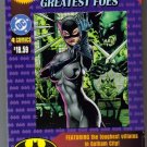 DC Batman's Greatest Foes Collector's Set Extremely Rare! Catwoman