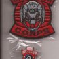 Marvel Collector Corps Exclusive Ultron Patch & Captain America Pin Set NEW