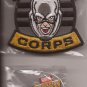 Marvel Collector Corps Exclusive Ant-Man Patch & Pin Set Brand New Free Shipping