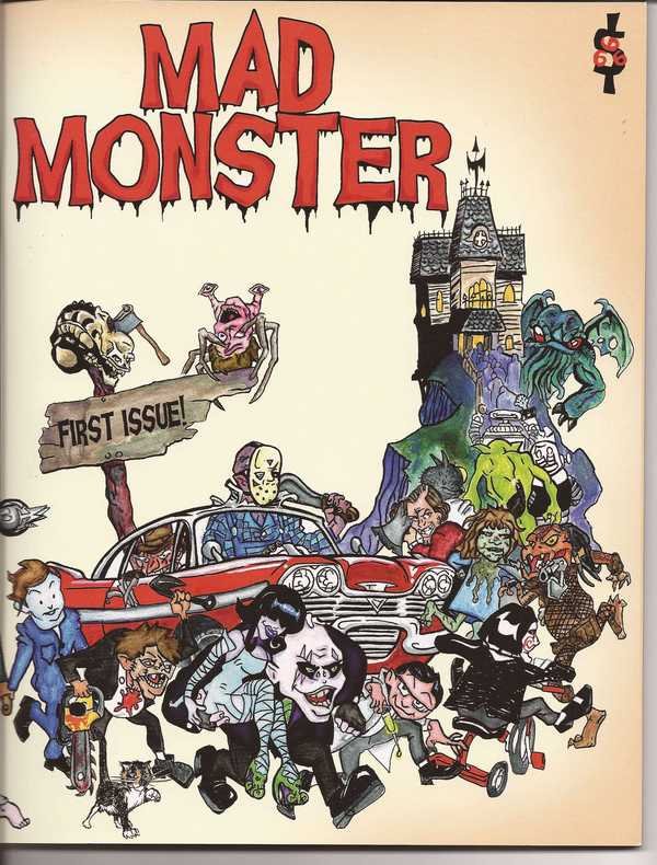 Mad Monster #1 Premiere Issue Lon Chaney Christine Horror Terror Films