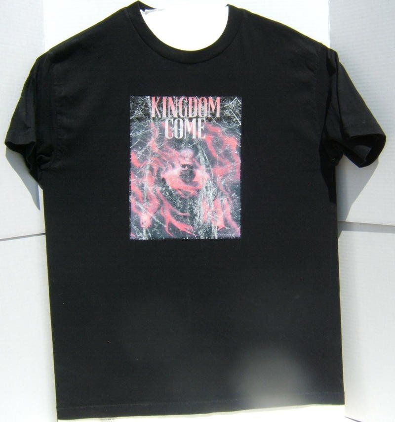 Pre-Owned DC Alex Ross Kingdom Come Short Sleeve Graphic T-Shirt Medium Size
