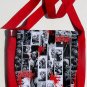 AMC The Walking Dead Comic Book Design Custom Adjustable Strap Red Messenger Bag