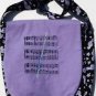 Flute Music Notes Design Custom Adjustable Strap Messenger Bag NEW