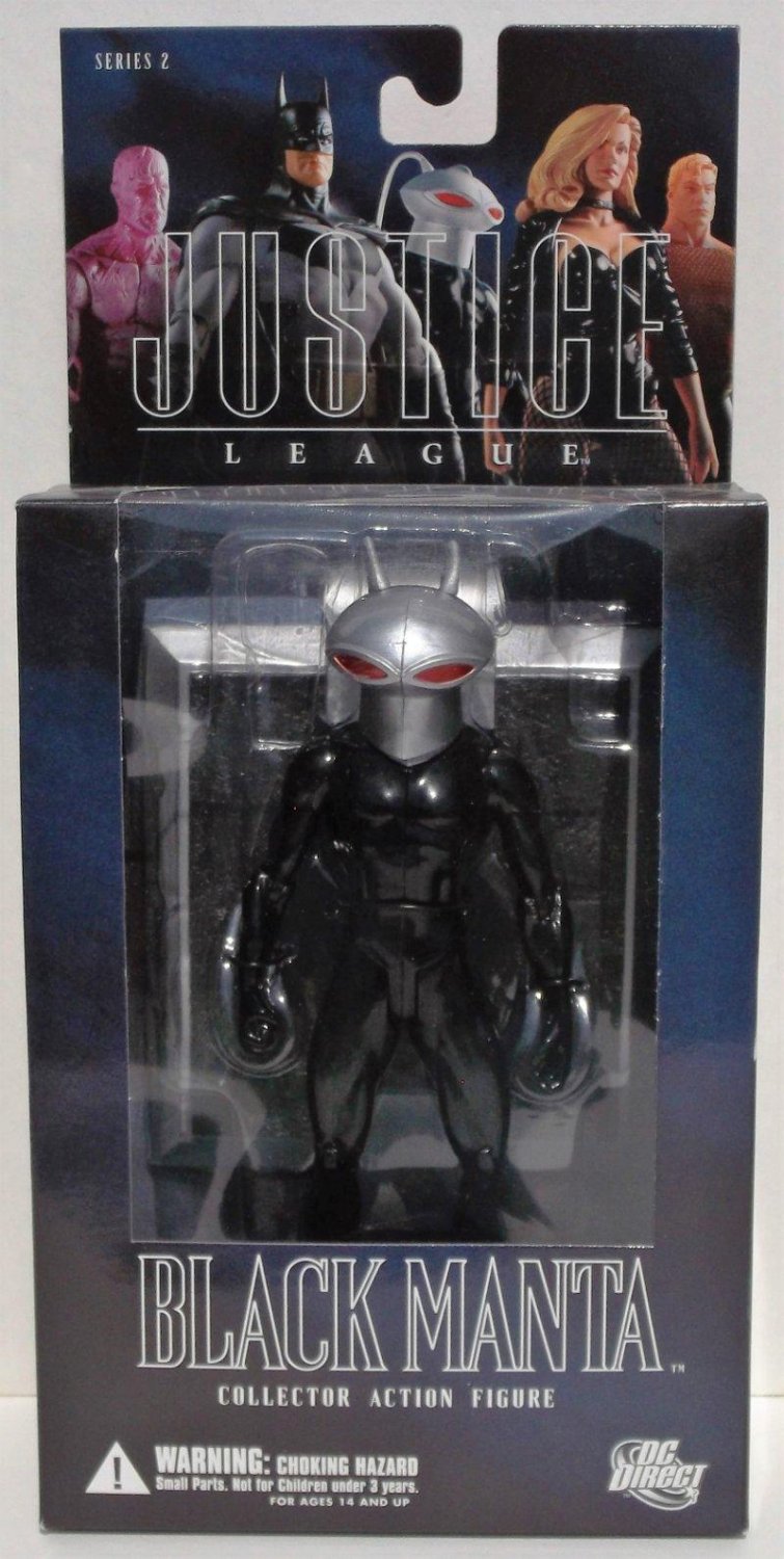 DC Direct Alex Ross Justice League Series 2 Black Manta Collector Action Figure
