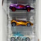 DC Mattel Hot Wheels Batman Super Gift Pack 5 Die Cast Metal Vehicle Set